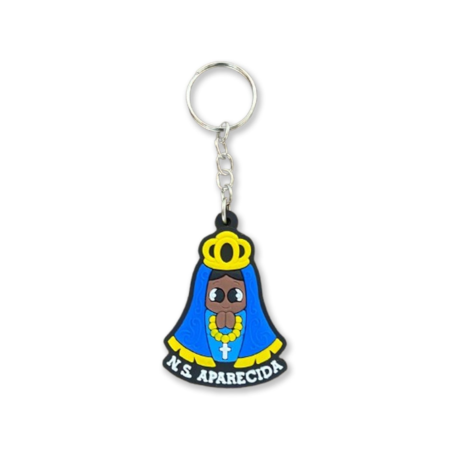 CHAVEIRO EMBORRACHADO NOSSA SENHORA APARECIDA MOD2 (12 UNIDADES)