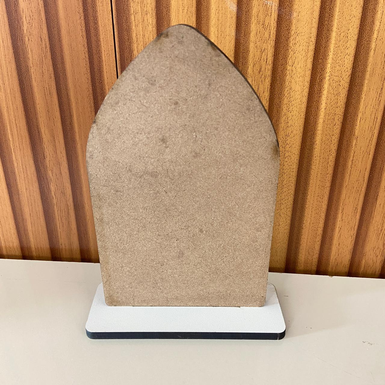 CAPELA MDF VITRAL SÃO CARLO ACUTIS 18CM (1 UNIDADE)