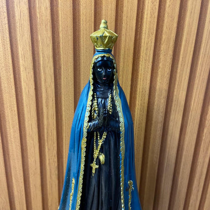 IMAGEM DE RESINA IMPORTADA NOSSA SENHORA APARECIDA 31CM (1 UNIDADE)