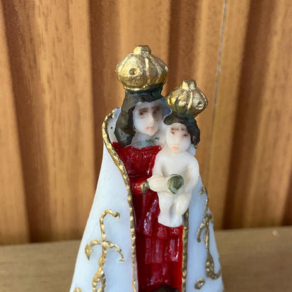 IMAGEM DE RESINA NACIONAL NOSSA SENHORA DE NAZARÉ 07CM (6 UNIDADES)