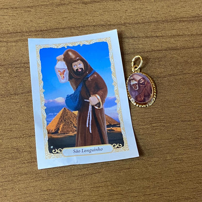 MEDALHA ALUMINIO SÃO LONGUINHO (36 UNIDADES)