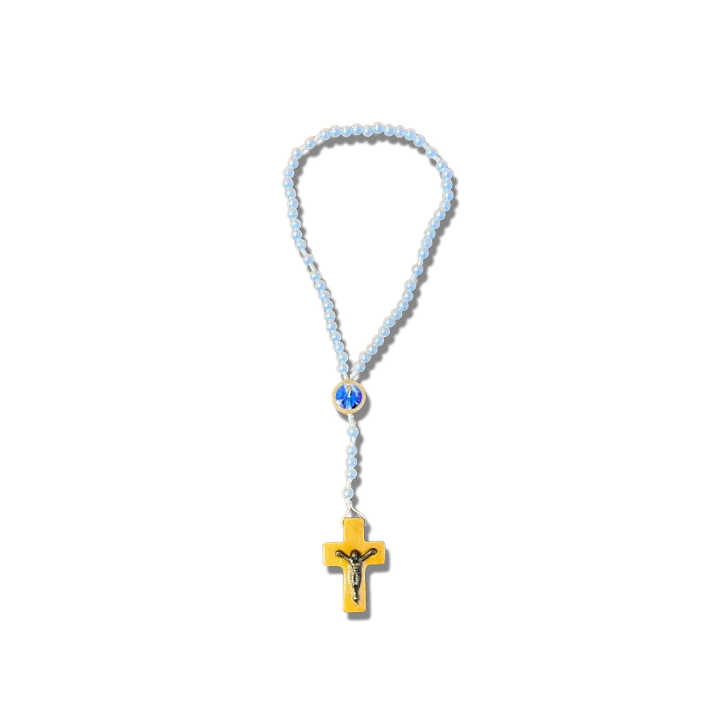 TERÇO PÉROLA MIRIM NOSSA SENHORA DAS GRAÇAS 06MM (12 UNIDADES)
