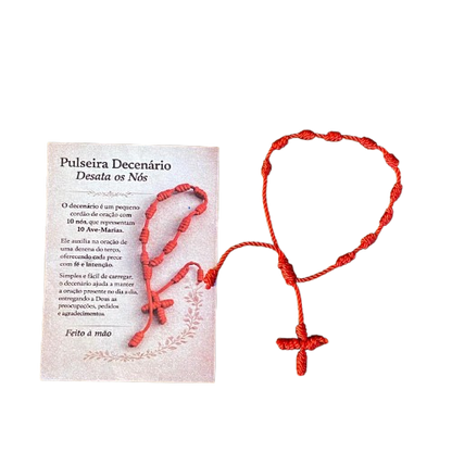 PULSEIRA DECENÁRIO VERMELHA  (01 UNIDADES)