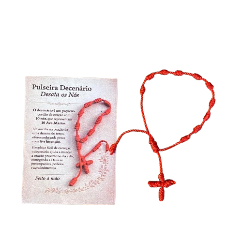 PULSEIRA DECENÁRIO VERMELHA  (01 UNIDADES)