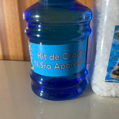 KIT AGUA E SAL NOSSA SENHORA APARECIDA (1 UNIDADE)