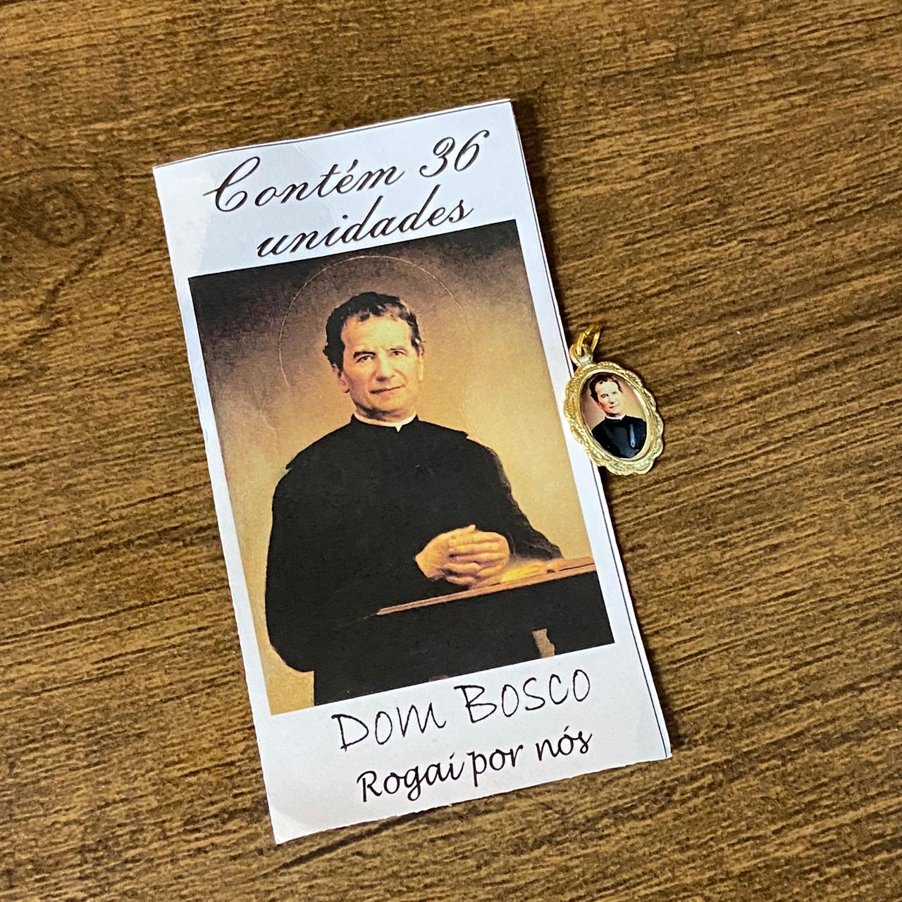 MEDALHA ALUMINIO DOM BOSCO (36 UNIDADES)