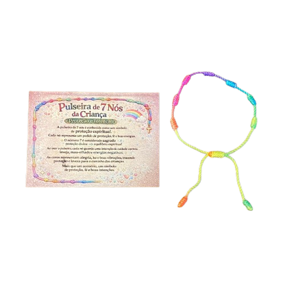 PULSEIRA INFANTIL 7 NÓS  (01 UNIDADES)