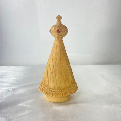 IMAGEM DE RESINA IMPORTADA NOSSA SENHORA APARECIDA AMARELA 11CM (1 UNIDADE)