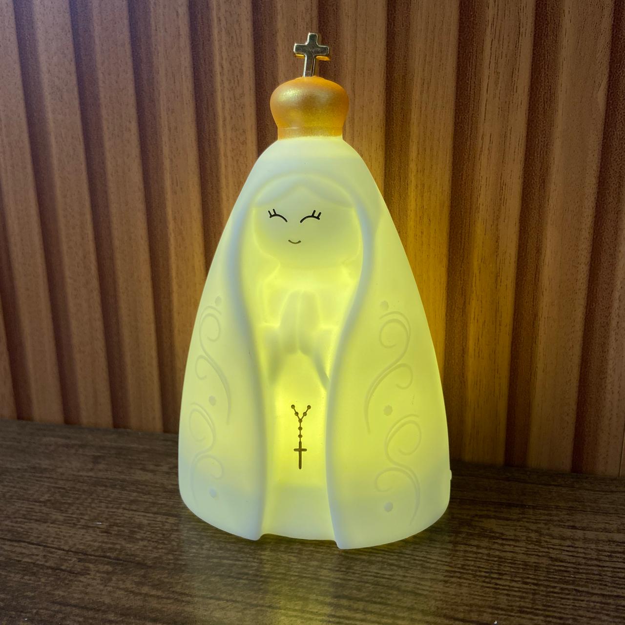 LUMINÁRIA LED NOSSA SENHORA APARECIDA 15CM (1 UNIDADE)