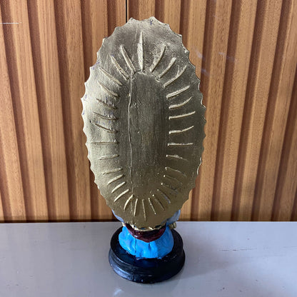 IMAGEM DE RESINA NACIONAL NOSSA SENHORA DE GUADALUPE MOD2 21CM (1 UNIDADE)