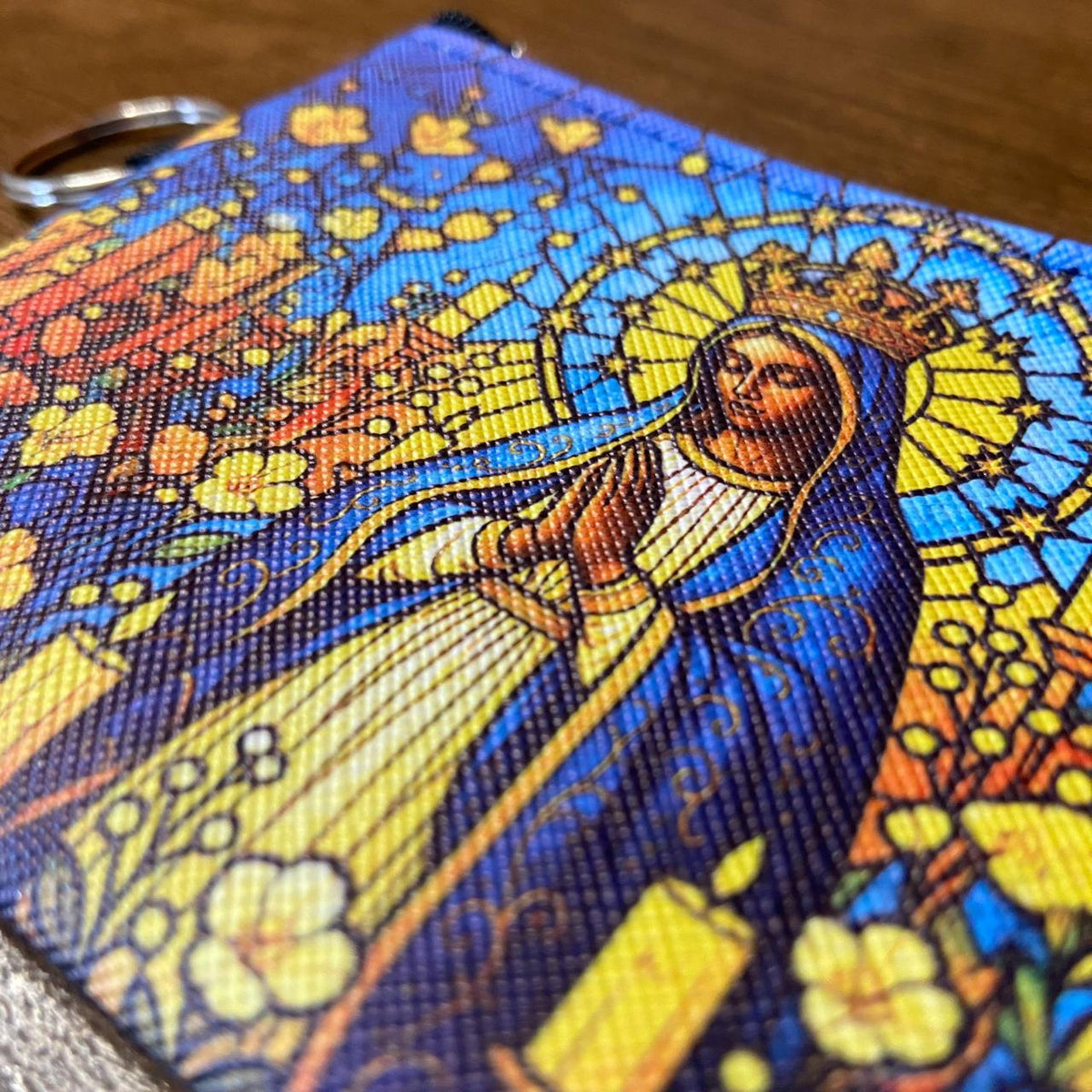 BOLSA PORTA MOEDAS NOSSA SENHORA APARECIDA MOD4 (1 UNIDADE)