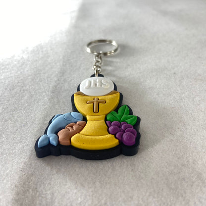 CHAVEIRO EMBORRACHADO EUCARISTIA (12 UNIDADES)