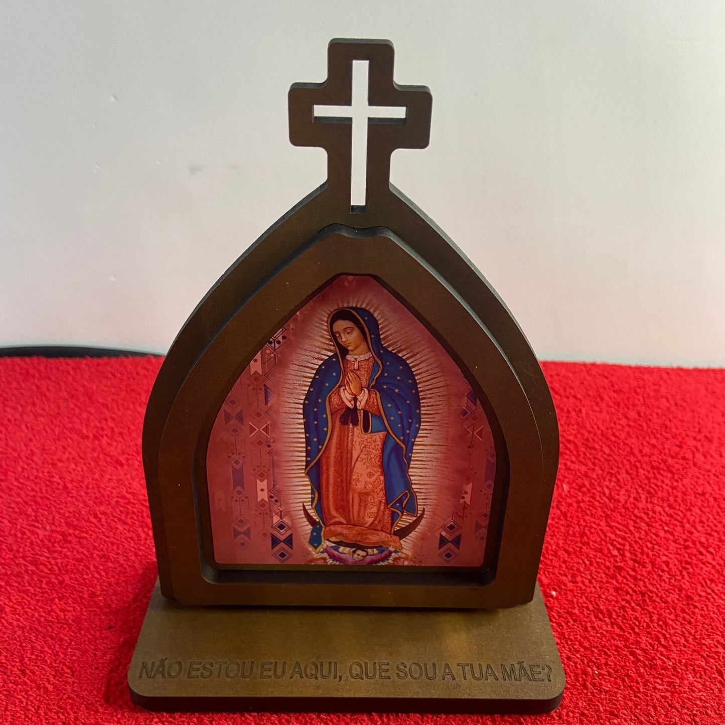 CAPELA MDF NOSSA SENHORA DE GUADALUPE 19CM (1 UNIDADE)