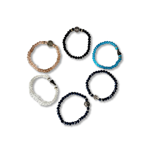 PULSEIRA CRISTAL MODELOS SORTIDOS (06 UNIDADES)