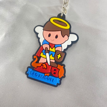 CHAVEIRO EMBORRACHADO SÃO MIGUEL ARCANJO (12 UNIDADES)