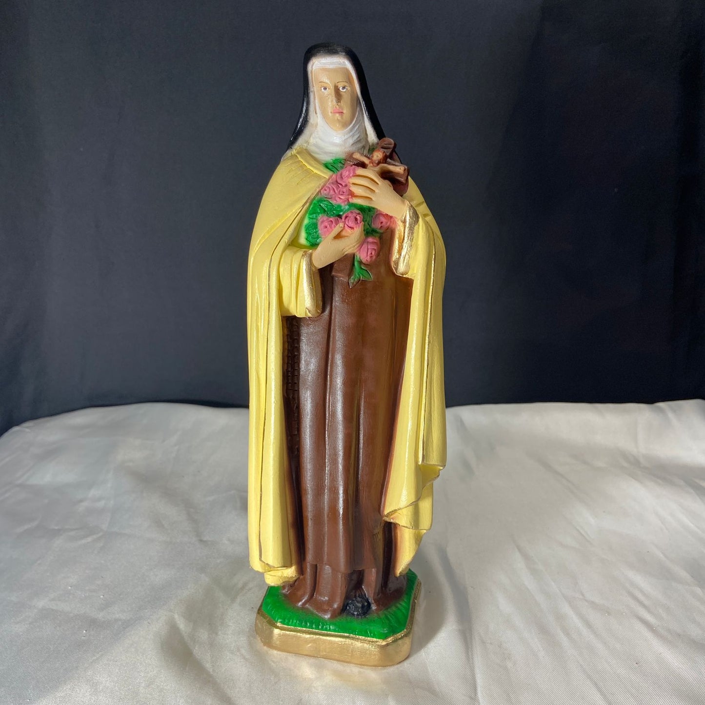 IMAGEM DE GESSO SANTA TERESINHA 29CM (1 UNIDADE)