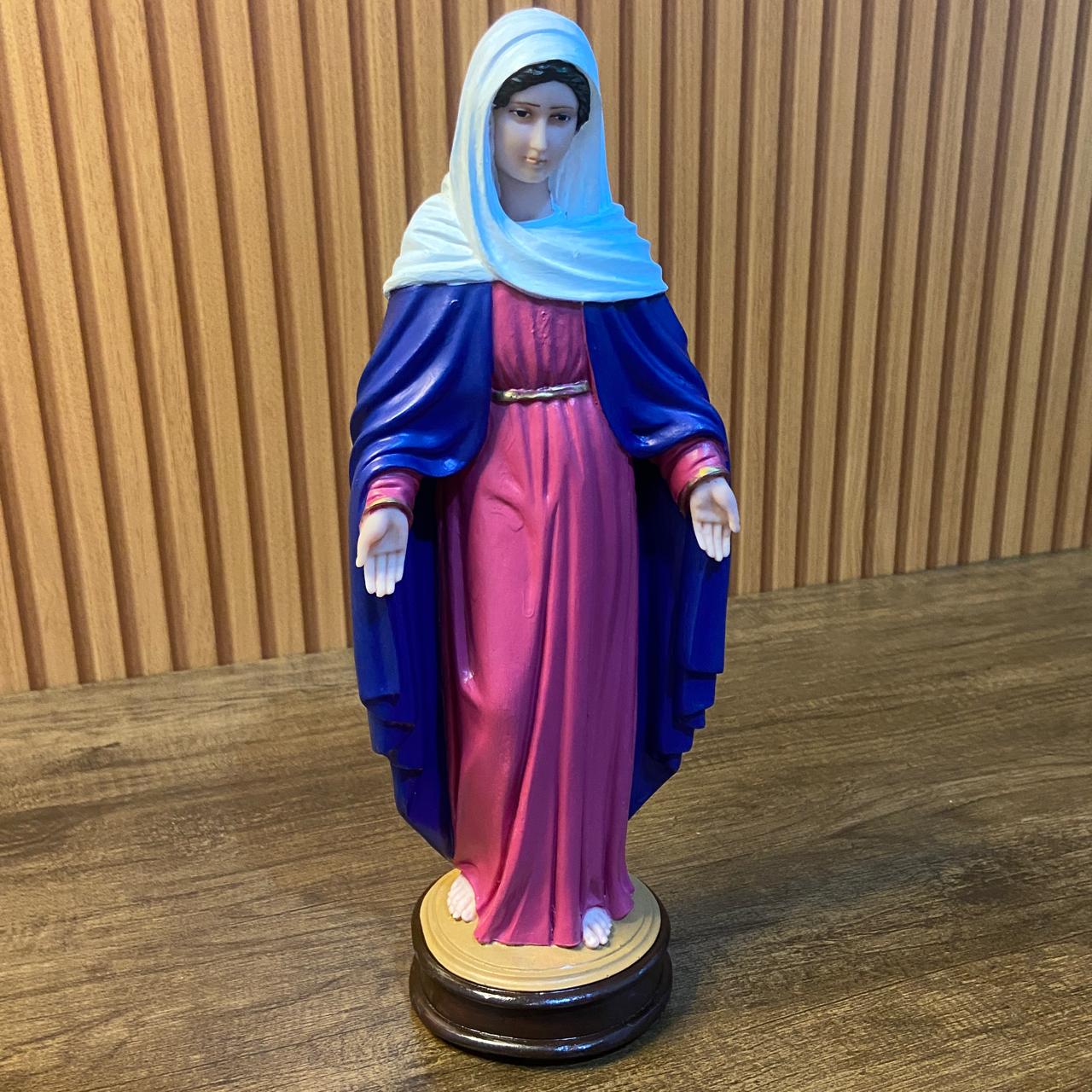 IMAGEM DE RESINA NACIONAL NOSSA SENHORA DAS LAGRIMAS 30CM  (1 UNIDADE)