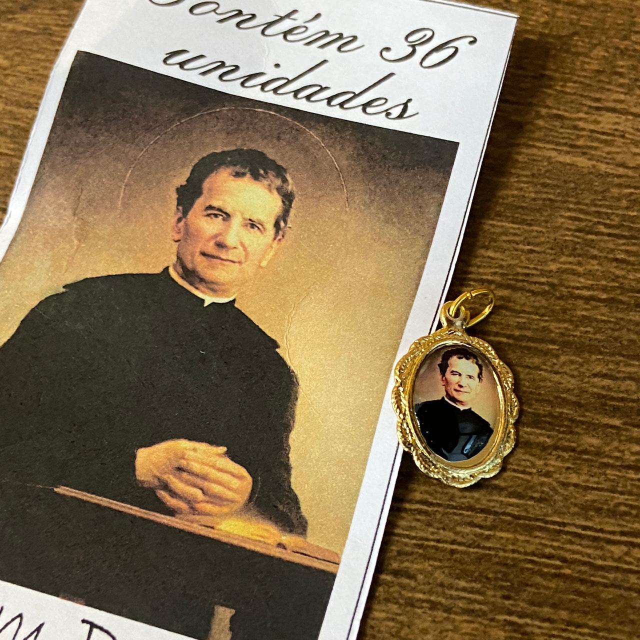 MEDALHA ALUMINIO DOM BOSCO (36 UNIDADES)