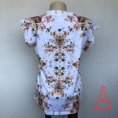 CAMISETA RELIGIOSA SANTA RITA DE CÁSSIA TAMANHO:GG (1 UNIDADE)