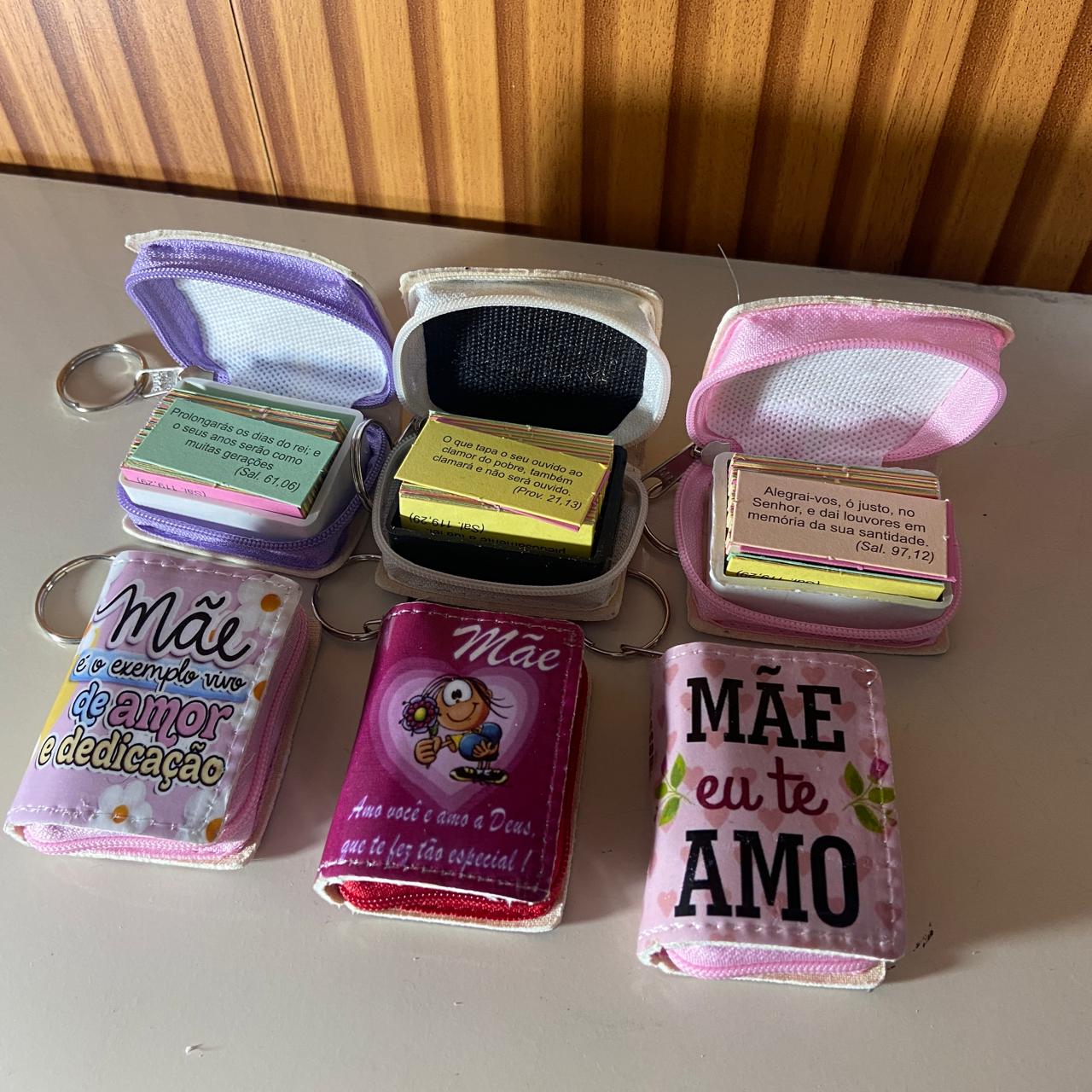 PRECIOSAS PROMESSAS MÃE - FRASES SORTIDAS ( 6 UNIDADES)