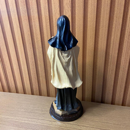 IMAGEM DE RESINA NACIONAL SANTA TERESINHA 21CM (1 UNIDADE)