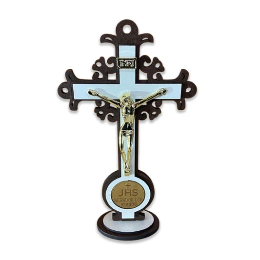 CRUCIFIXO MDF JHS 26,5CM (1 UNIDADE)