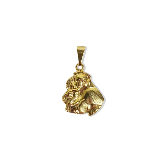 PINGENTE DOURADO SANTO ANTÔNIO  (6 UNIDADES)