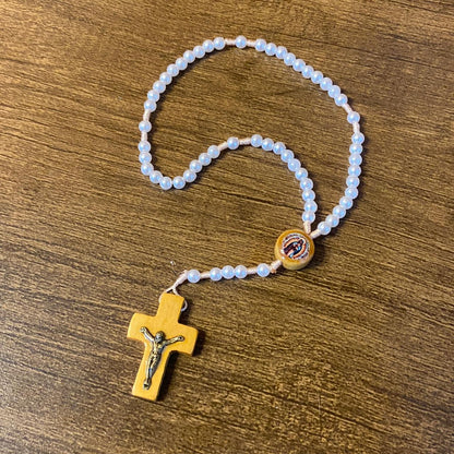 TERÇO PÉROLA MIRIM NOSSA SENHORA DE GUADALUPE 06MM (12 UNIDADES)