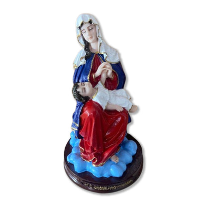 IMAGEM DE RESINA NACIONAL NOSSA SENHORA DA DIVINA PROVIDÊNCIA 19CM (1 UNIDADE)