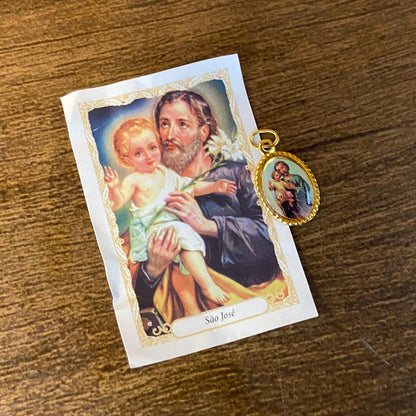 MEDALHA ALUMINIO SÃO JOSÉ (36 UNIDADES)