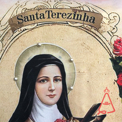 CAMISETA RELIGIOSA SANTA TERESINHA TAMANHO:G (1 UNIDADE)
