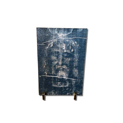 PLAQUINHA DE MESA MDF RESINADO SAGRADA FACE 19CM x 13CM  (1 UNIDADE)