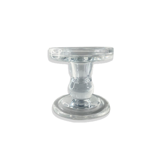 CASTIÇAL DE VIDRO 08CM (1 UNIDADE)