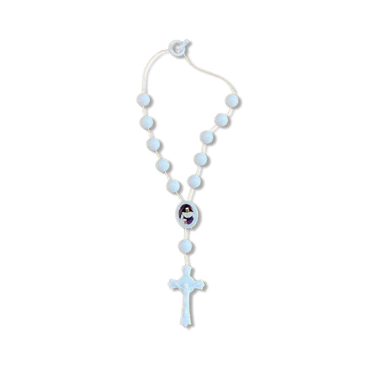 DEZENA ACRILICA PARA CARRO SANTA DULCE DOS POBRES (1 UNIDADE)