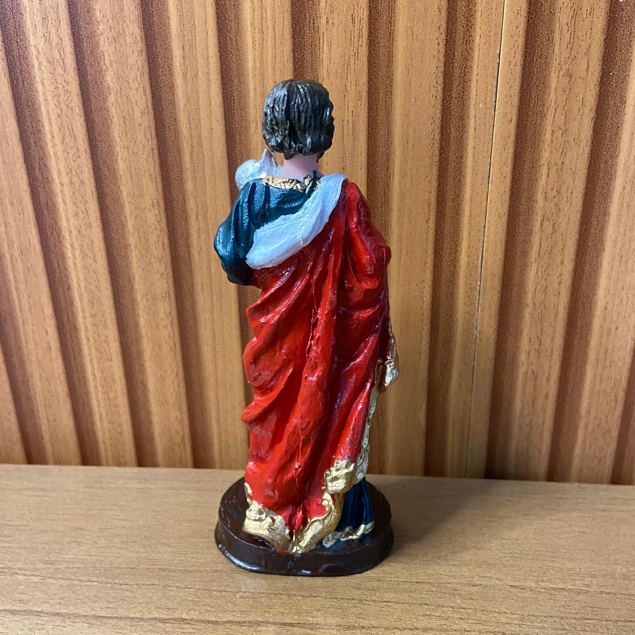 IMAGEM DE RESINA NACIONAL SÃO JUDAS 14CM (1 UNIDADE)