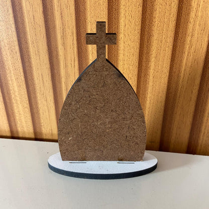 CAPELA MDF DESMONTÁVEL NOSSA SENHORA DE FÁTIMA 11CM (1 UNIDADE)