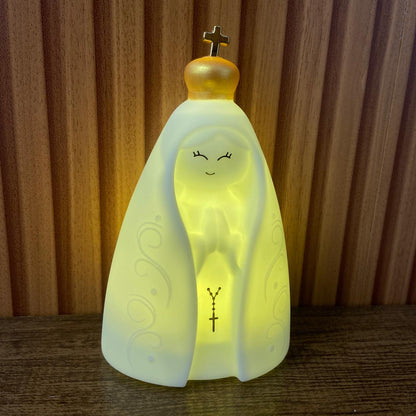 LUMINÁRIA LED NOSSA SENHORA APARECIDA 15CM (1 UNIDADE)