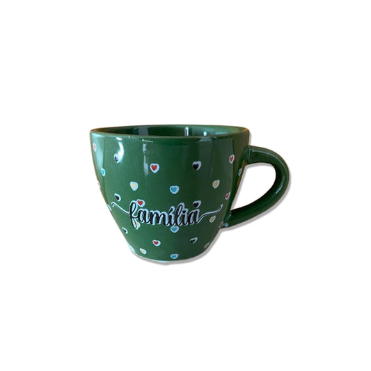 XÍCARA COQUINHO VERDE MOD1 FAMÍLIA (1 UNIDADE)