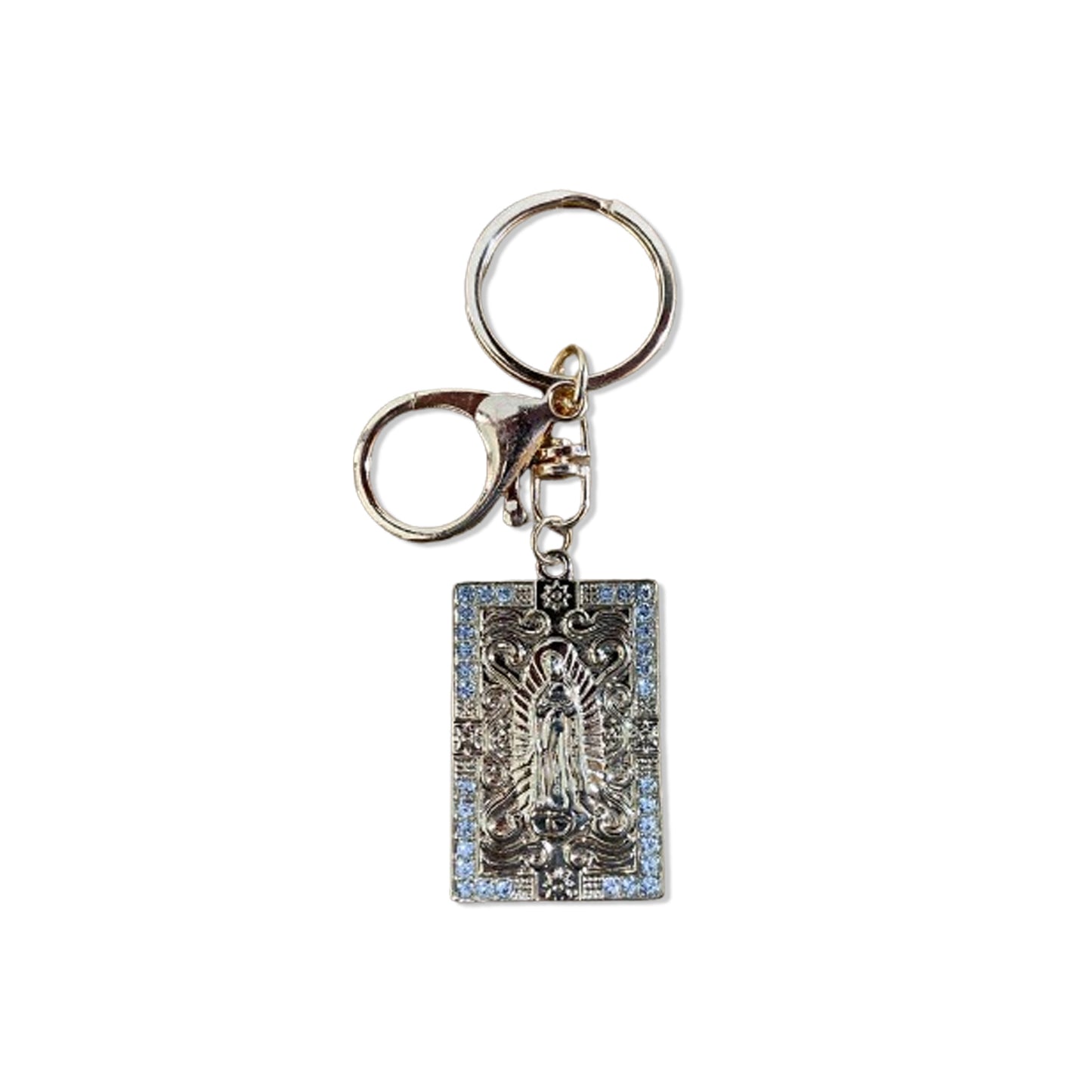 CHAVEIRO LUXO NOSSA SENHORA DE GUADALUPE COM STRASS (6 UNIDADES)
