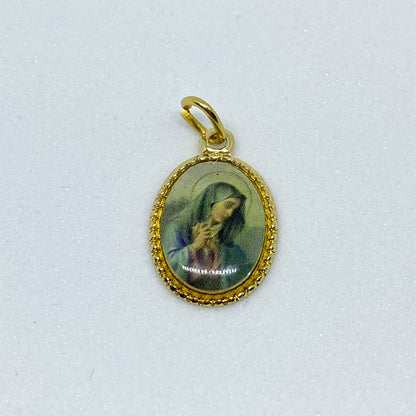 MEDALHA ALUMINIO NOSSA SENHORA DAS DORES (36 UNIDADES)