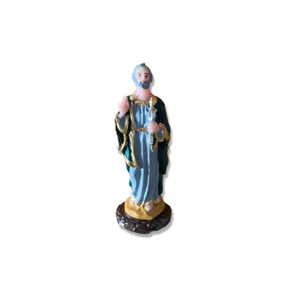 IMAGEM DE RESINA NACIONAL SÃO PEDRO 07CM (6 UNIDADES)