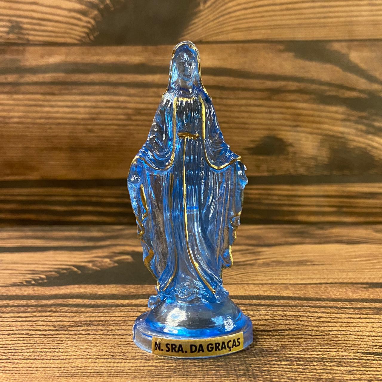 IMAGEM DE ACRÍLICO NOSSA SENHORA DAS GRAÇAS 11CM (1 UNIDADE)