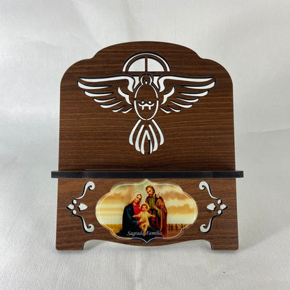 PORTA BIBLIA G SAGRADA FAMÍLIA 30X25 (1 UNIDADE)