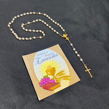 TERÇO PÉROLA COM CÁLICE 6MM (1 UNIDADE)