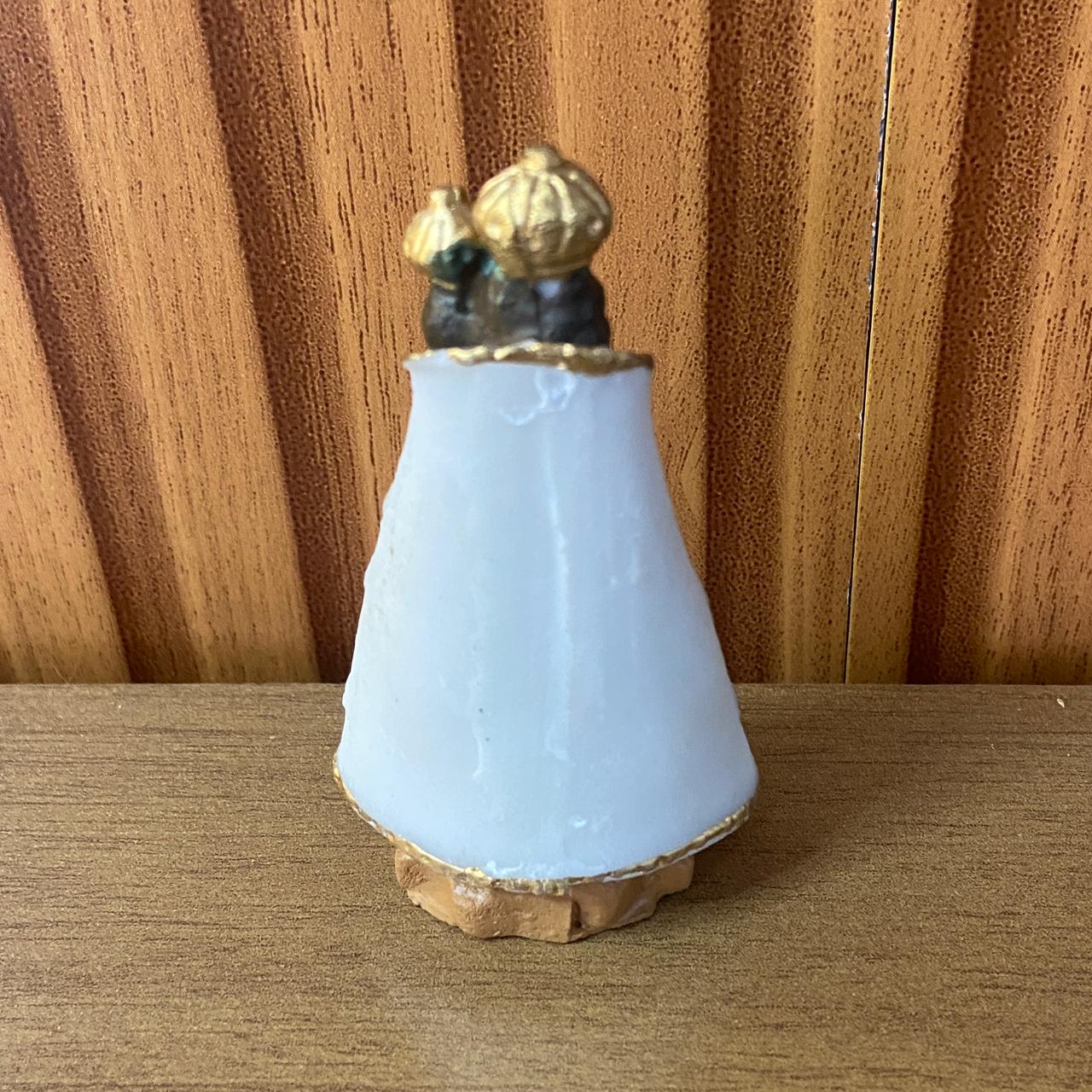 IMAGEM DE RESINA NACIONAL NOSSA SENHORA DE NAZARÉ 07CM (6 UNIDADES)