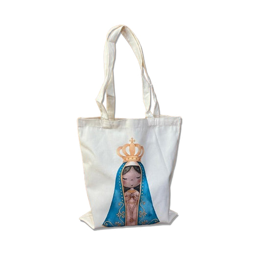 SACOLA DE COMPRAS NOSSA SENHORA APARECIDA 40x33CM  (1 UNIDADE)