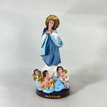 IMAGEM DE RESINA NACIONAL IMACULADA CONCEIÇÃO 20CM (1 UNIDADE)