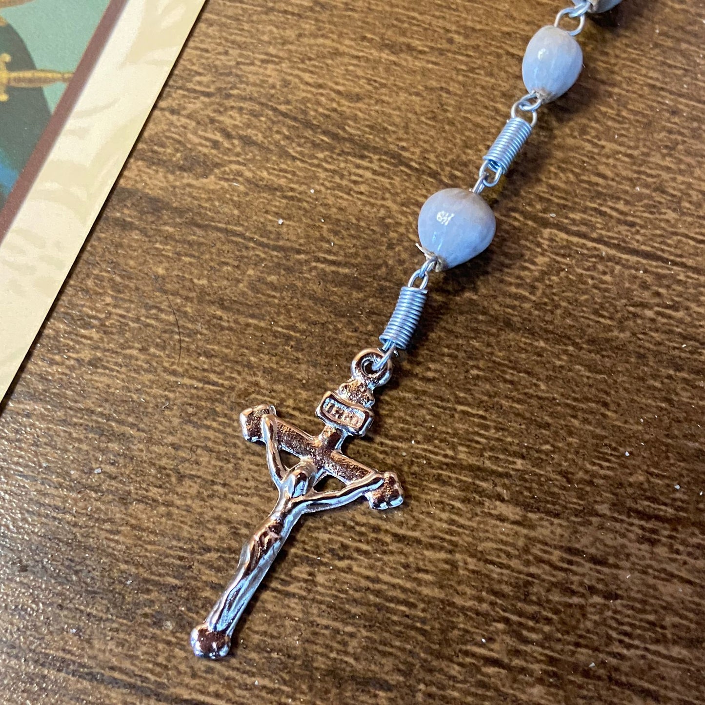 TERÇO SEMENTE CONTA DE LÁGRIMAS DE NOSSA SENHORA (1 UNIDADE)