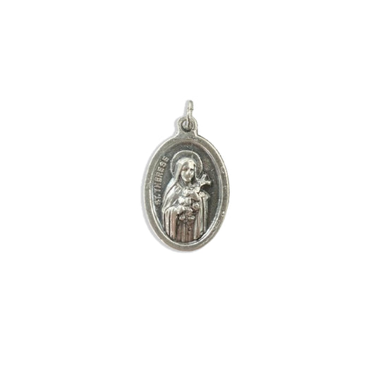 MEDALHA ITALIANA SANTA TERESINHA (6 UNIDADES)