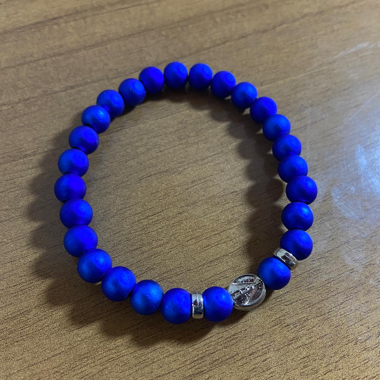 PULSEIRA AZUL NOSSA SENHORA APARECIDA (6 UNIDADES)